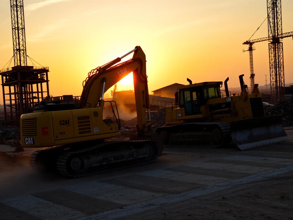 Heavy construction equipment